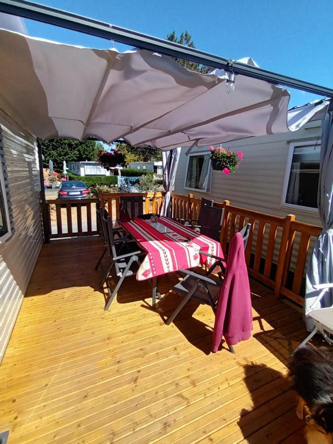 La Chanterie Agreable Mobil-Home Residentiel Normand Saint-Pair-sur-Mer Exterior photo